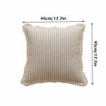 thumbnail image 3 of Limited Time Deal karymi Knitted Woolen Beard Pillow Cover Cushion Cover Pillow Cover Sofa Bedroom Cushion Decorative Cushion Home Decor Weekly Deal Birthday Gifts, 3 of 6