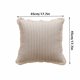 thumbnail image 3 of Knitted Decorative Cushion Cover | Multicolor Pillowcase | Nylon Spandex Material | 45x45x6cm | Soft Removable Printed Sofa Bedroom Accent Pillow Protector | Durable, Easy-Clean | 1 Piece, 3 of 6