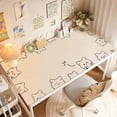 thumbnail image 1 of W1TY Children‘s Desk Mat Student Writing Desk Desktop Leather Tablecloth Light Luxury Manicure Dressing Table, 1 of 7