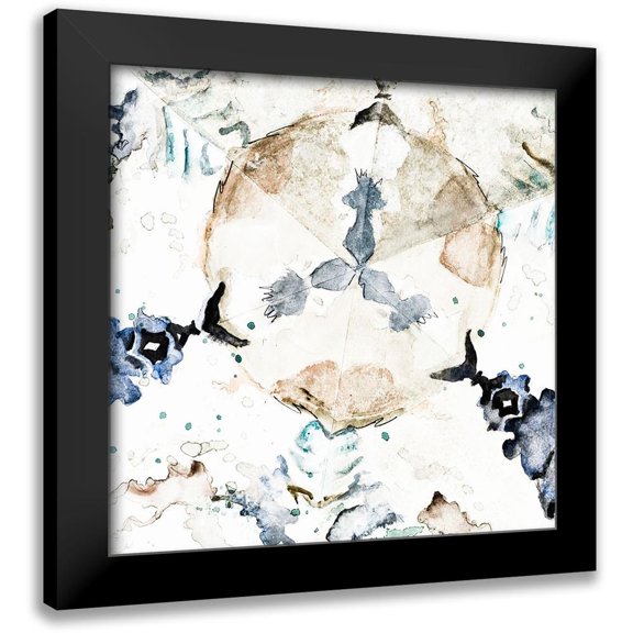 Pinto, Patricia 12x12 Black Modern Framed Museum Art Print Titled - Kaleidoscope Close Up