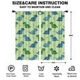 thumbnail image 2 of Blackout Kids Curtains,Green Dinosaurs Bones Pattern Childrens Insulated Curtains Set Of 2,Bedroom Essentials,Toddler Room Decor 42"x84", 2 of 5