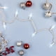 Northlight 70-Count Pur Blanc LED Facettes C6 Lumières de Noël, Fil Blanc de 23 Pieds – image 3 sur 6
