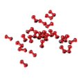 thumbnail image 4 of Perles de Liaison Haltères Fendus Yeux Nymphe Yeux DIY - Rouge, 4.8mm, 4 of 6