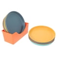 thumbnail image 2 of 1 Set Multipurpose Round Food Trays Desktop Bone Residue Dishes Small Dishes, 2 of 8