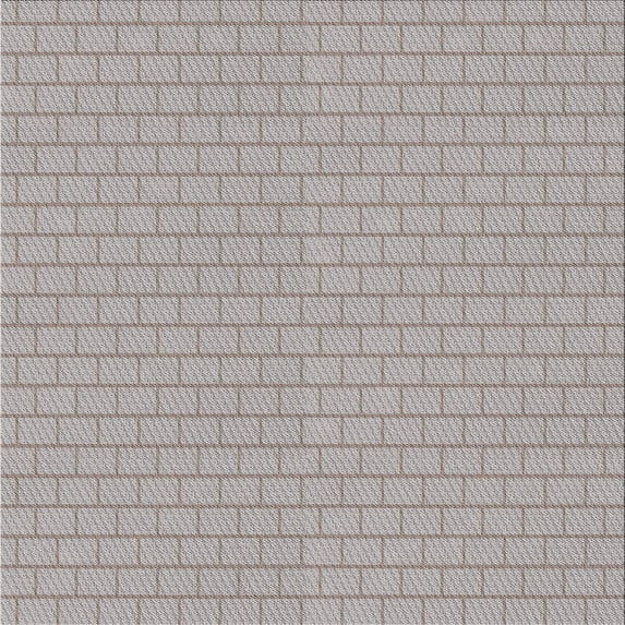 Ahgly Company Indoor Square Patterned Gray Novelty Area Rugs, 6' Square
