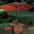 thumbnail image 2 of Mainstays 72-Count Solar Powered Warm White LED Patio Umbrella Lights, 9', 2 of 8