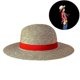 thumbnail image 1 of Luffy Straw Hat Multifunctional Anime Cartoon Character Sunscreen Straw Hat Cosplay Sun Hat For Adults, 1 of 4