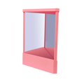thumbnail image 1 of Miroir de Maquillage Non-Réversible Précision Image Véritable Miroir de Table Non-Magnifiant Réflexions Réelles Miroir de Beauté compatible avec Votre Visage Jikaix Newway CPDD, 1 of 5