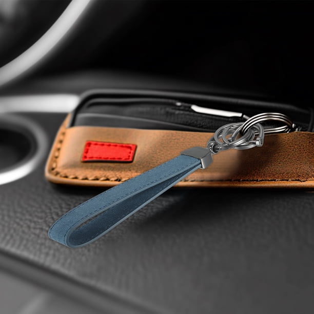 Uxcell Genuine Leather Key Fob Pouch – Universal Smart Key Holder