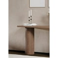thumbnail image 3 of Maven Lane Lana Contemporary Wooden Console Table in Refined Brown Finish, 3 of 10