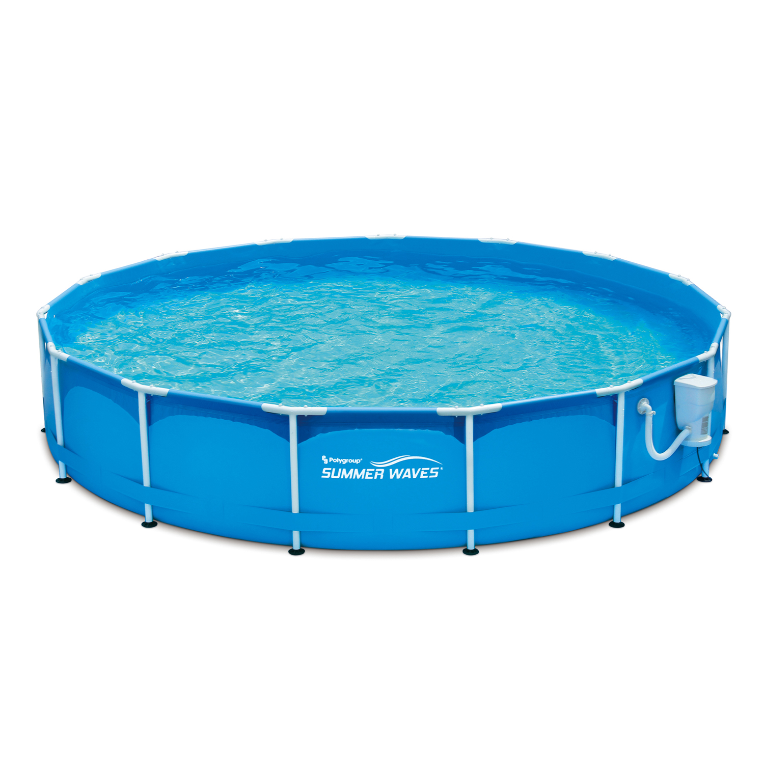 Summer Waves 15’x33″ Metal Frame Above Ground Swimming Pool