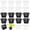 Style 3, variant on Vjnyvs Hydroponic Colonization Mesh Pot 20Pcs/Set Basket Hydroponic Aeroponic Planting Grow Clone Nursery Pots for Hydroponics Supplies