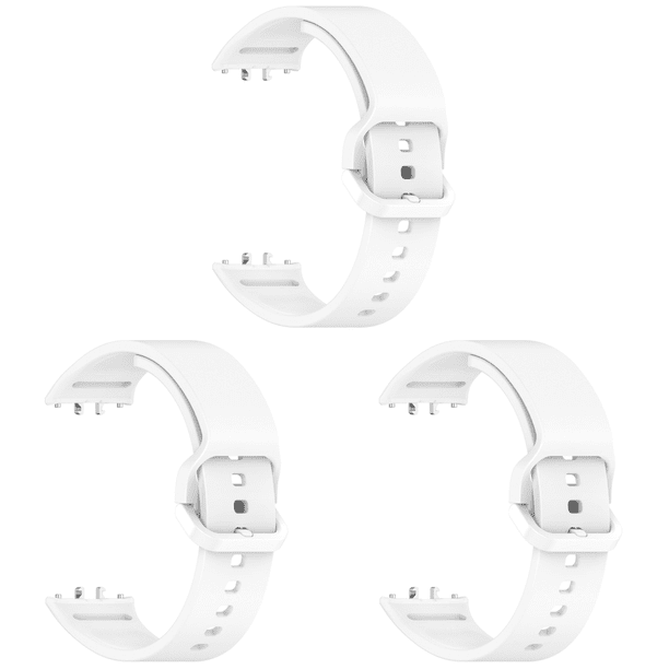 Correa de Silicona Correa de Repuesto para Samsung Galaxy Fit 3 2024 Blanca