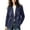 *Navy, variant on VBVC Women's Double Breasted Relaxed Blazer , Casual Long Sleeve Work Jacket For Women , Ladies' Classic Open Front Suit with Pockets, Sky Blue , S-3XL