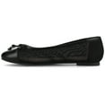 thumbnail image 2 of Journee Womens Kaiah Ballet Cap Toe Slip On Round Toe Dress Flats, Widths Available, 2 of 9