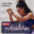 thumbnail image 6 of YUNOVA Multifunctional Activity Tracker: Heart Rate Monitor, Sleep Analysis, Step Counter, GPS Sync, 7-Day Battery, OLED Touchscreen for Android/iOS, 6 of 7