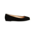 thumbnail image 2 of ALFANI Womens Black Toe Plate Padded Neptoon Square Toe Slip On Leather Flats Shoes 8.5 M, 2 of 4
