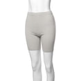 thumbnail image 4 of TheLovely Womens & Plus Basic Solid Cotton Mid Thigh High Rise Biker Bermuda Shorts, 4 of 4