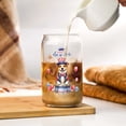 thumbnail image 3 of Happy 4th of July Patriotic Jack Russell Terrier Marching Band Uniform Balloons Fireworks 16oz Glass Cup Mug Parson Jack Dog Lover Glass Can - 13009, 3 of 5