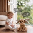 thumbnail image 3 of Cachorro Perro Robot Peluche Canta Mueve Orejas Baila - Perro - Marrón, 3 of 10