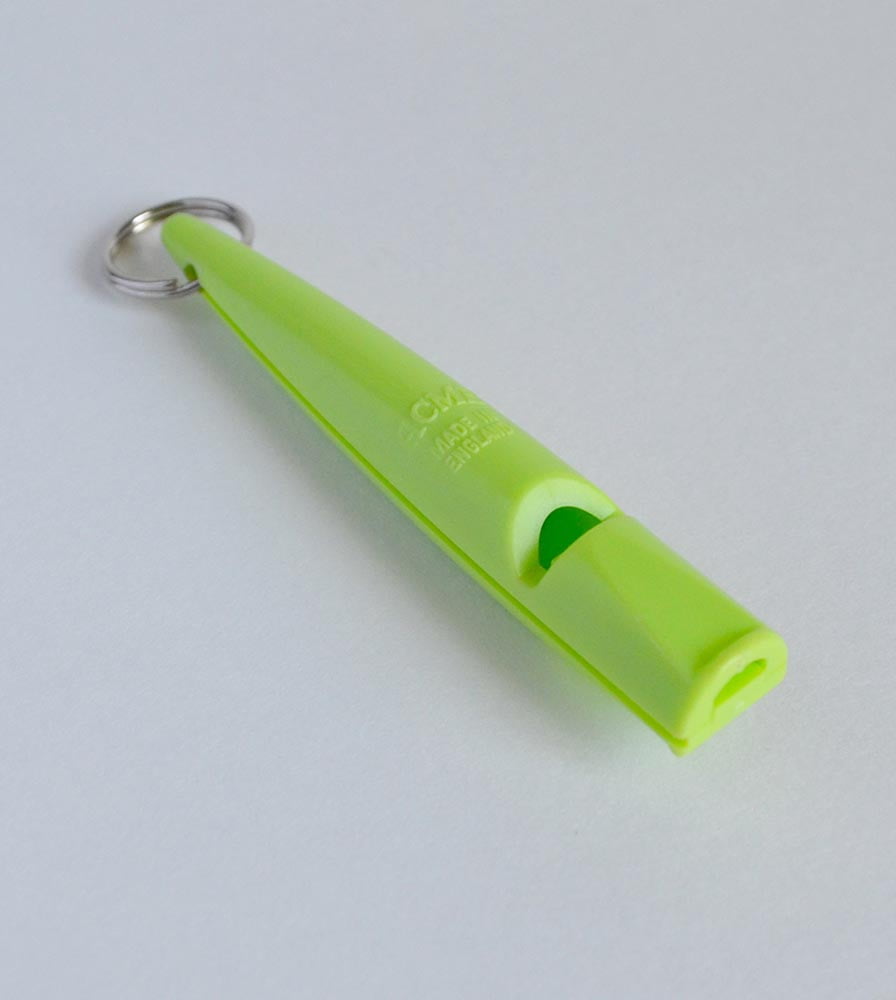 Acme Sonec Working Dog Whistle No 210.5 Lime Green