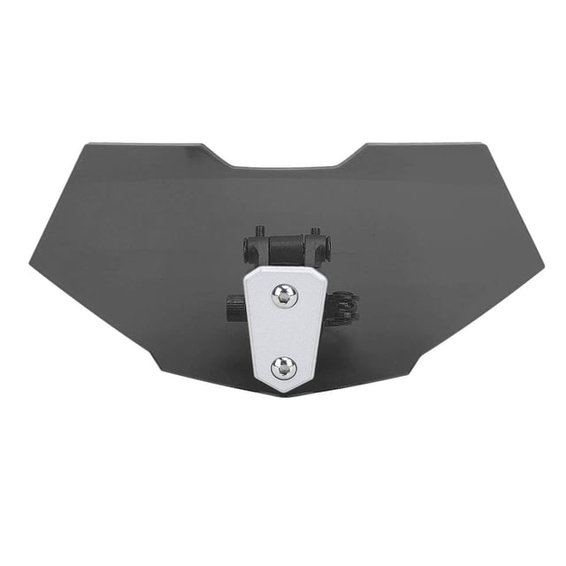 Adjustable Motorcycle Extension, Premium Acrylic, Universal Fitment, Motorcycle Wind Deflector Extension, Aluminum Alloy Bracket, Compatible with Cruiser for Most Motorcycle