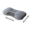 thumbnail image 3 of Ouuluon Pillows Cervical Neck Pillow for Neck and Shoulder Pain Relief, Contour Memory Foam Pillow for Side Back Stomach Sleepers, 3 of 4
