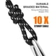 thumbnail image 4 of Funda XLR Cables VANDESAIL de 7,6 m para micrófono trenzado de nailon, paquete de 2, 4 of 8