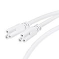 thumbnail image 1 of Cable conector de tubo LED Uxcell T5 T8 macho a macho doble extremo 2 paquetes 2pcs 0.5M, 1 of 5