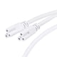 thumbnail image 1 of Uxcell T5 T8 Cable Conector de Tubo LED Macho a Macho Doble Extremo 2 Paquete 2pcs 1M, 1 of 5