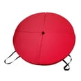 thumbnail image 2 of Estera de baile en barra, cojín para baile, estera contra choques, protección del suelo, almohadilla de versátil para mujeres, esterilla redonda para entrenamiento físico en Rojo, 2 of 8