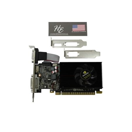 New NVIDIA GeForce GT 730 4GB DDR3 PCI Express (PCIe) DVI, HDMI, VGA Video Card for Gaming or Graphics work