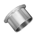 thumbnail image 6 of Uxcell 304 Stainless Steel Sanitary Pipe Fitting 2" PT Female Thread to 2.5" Tri Cover 77.5mm Ferrule OD with PTFE Gaskets, 6 of 6