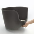 thumbnail image 5 of PAW TRAX High Wall Cat Litter Box, Brown, 5 of 7