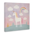thumbnail image 2 of Stupell Industries Modern Mystical Unicorn with Rainbow & Clouds Canvas Art, 30 x 30, by Lazar Studio, 2 of 8