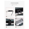 thumbnail image 4 of Bolsa de almuerzo aislada de 28L, cesta de Picnic plegable portátil impermeable, bolsas de comestibles a prueba de fugas, refrigerador de cesta de Picnic, 4 of 5