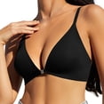 thumbnail image 2 of Vedolay Plus Size Lingerie Women's SmoothTec ComfortFlex Fit Wirefree Bra,Black S, 2 of 3