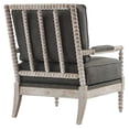 thumbnail image 4 of Modway Revel Upholstered Fabric Armchair in Natual Gray, 4 of 9