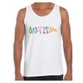 thumbnail image 1 of Awkward Styles Men's Autism Autistic Support Graphic Tank Tops for Autism Awareness, 1 of 4