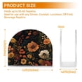 thumbnail image 4 of Yayeee Napkin Holder for Table Kitchen Paper Tissue Organization, Dark Floral Pattern, 4 of 8