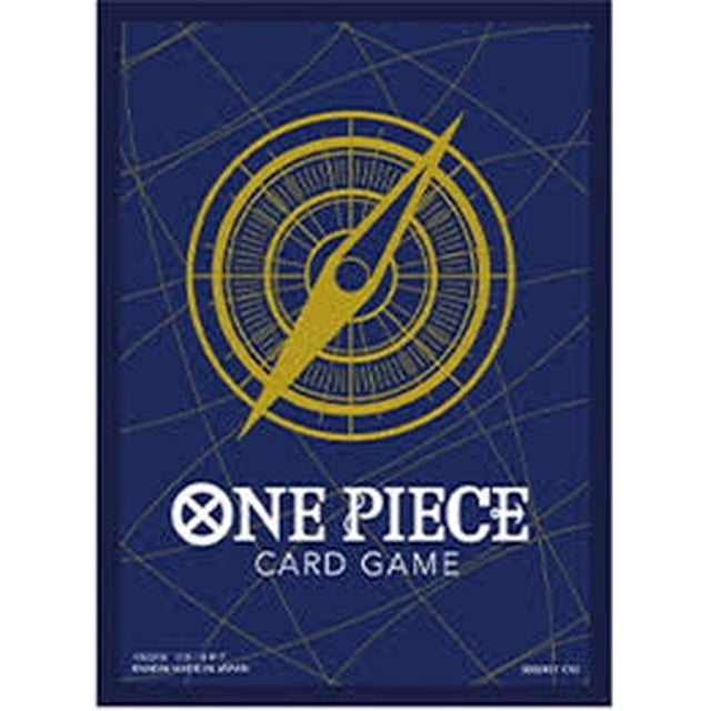 One Piece Card Game Official Sleeves: Assortment 2 - Standard Blue (70-Pack) - Bandai Card Sleeves Bandai Card Sleeves
