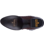 Dan Post Mens Pershing Brass Full-Quill Ostrich Western Boot Round Toe Brown 10.5 D(M) US