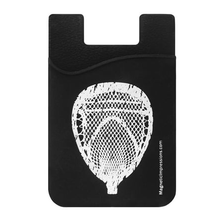 Lacrosse Goalie Head Cell Phone Wallet (Best Lacrosse Goalie Drills)