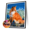 thumbnail image 2 of Kit de pintura de diamante 5D Fox Full Square Rhinestone DIY pared decoración del hogar regalo Tmvgtek Arte deco, 2 of 9