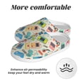 thumbnail image 6 of Picia Playing Video Games for Women's Lamb-hug Comfy Fleece House Slippers Memory Foam, Slip-on House Shoes Indoor Outdoor-37/38, 6 of 7