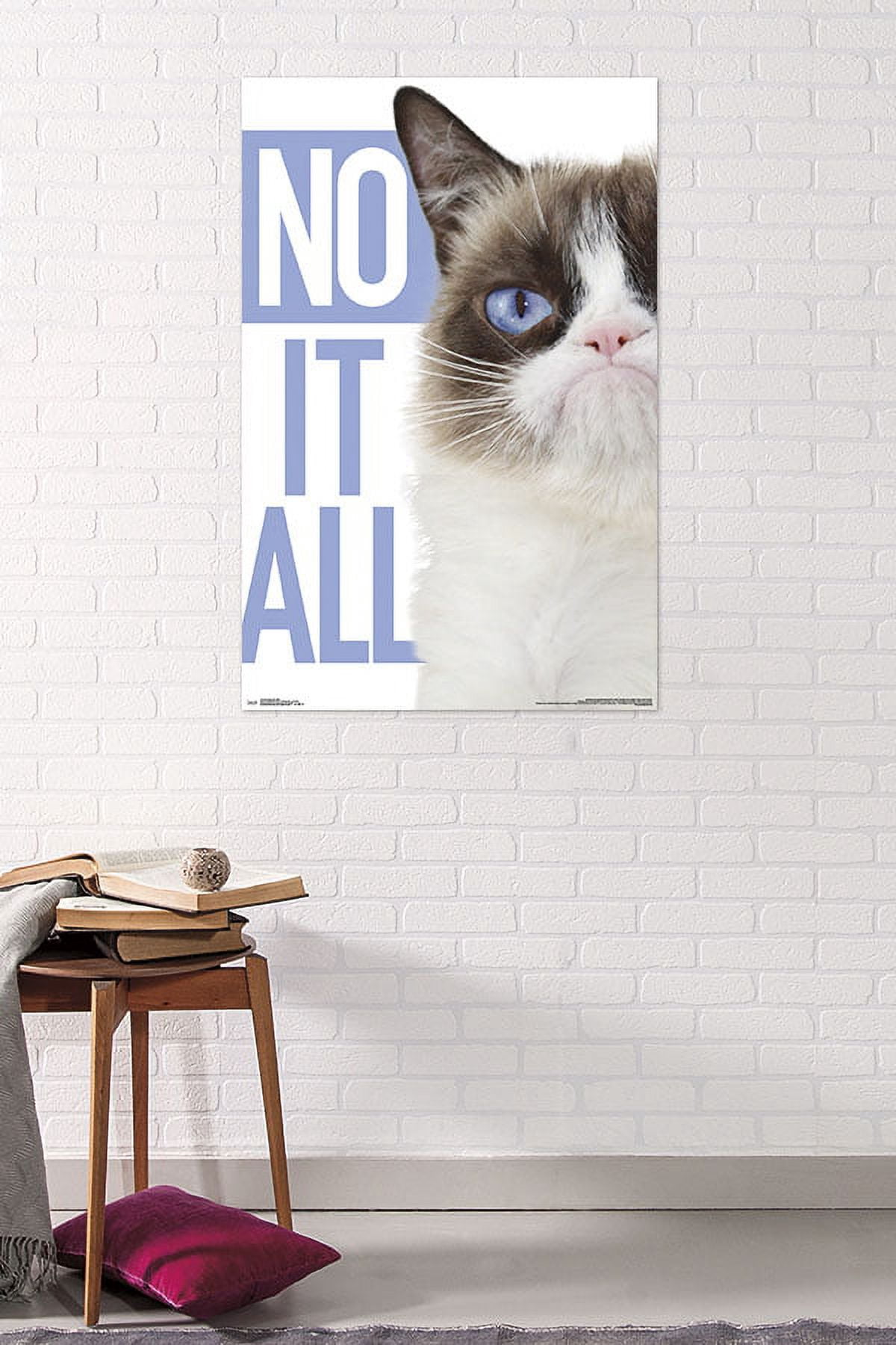 Grumpy Cat - Blue Poster Mount Bundle