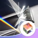 thumbnail image 2 of Scienceny Cubo óptico de cristal, luz brillante hexaédrica, cubos de seis lados, juguete, modelo educativo, adornos de fotografía de oficina Artesanía, 2 of 6