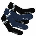 thumbnail image 2 of TeeHee Fun Novelty Dogs Cotton Crew Socks for Women and Men Multi-Pack, 2 of 6