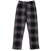 North 15 Women's Super Cozy Plaid Minky Fleece Pajama Bottom Lounge Pants-L1527-Design12-M