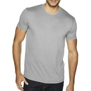 Next Level Men's Premium Fitted Sueded Crew, Light Gray, X-Large